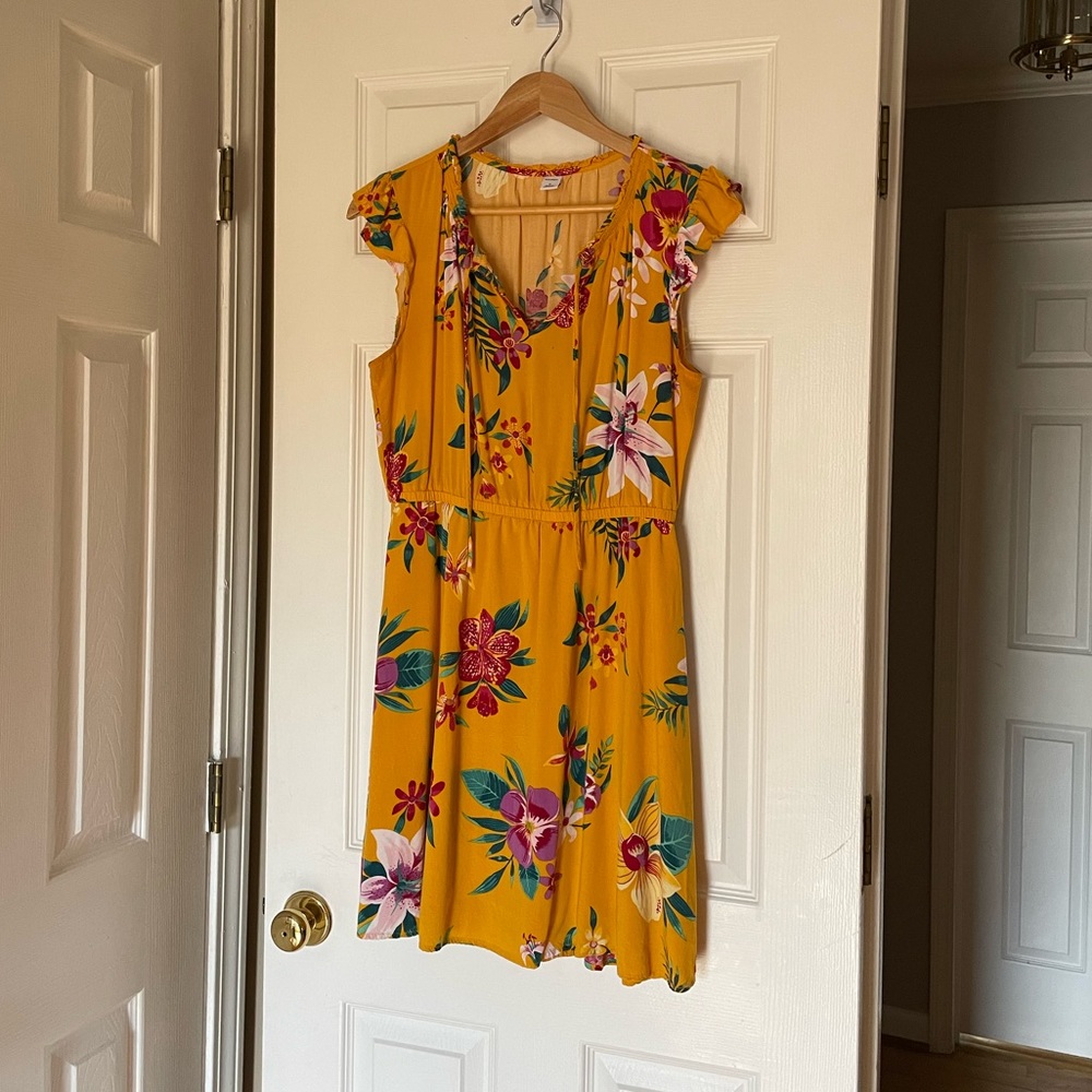 Old Navy Tropical Sundress
